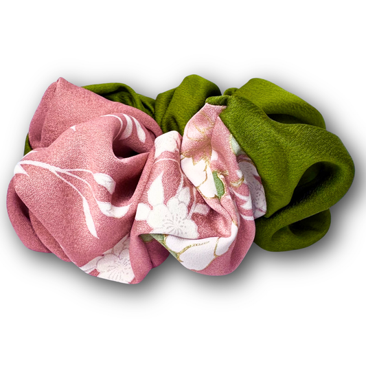 Hanayoi+MATCHA No.001 Signature Jumbo Scrunchie